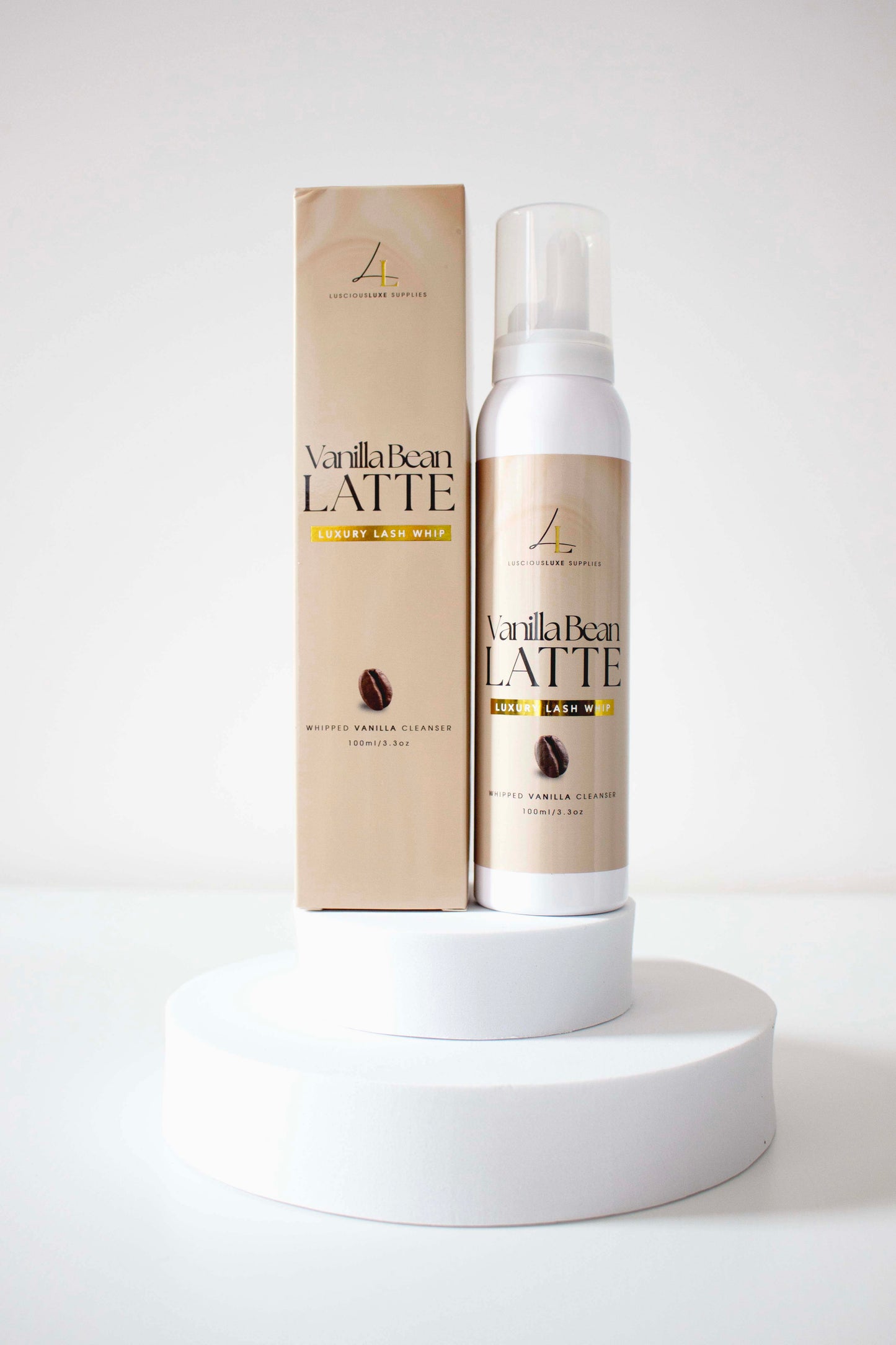 Luxury whipped lash cleanser