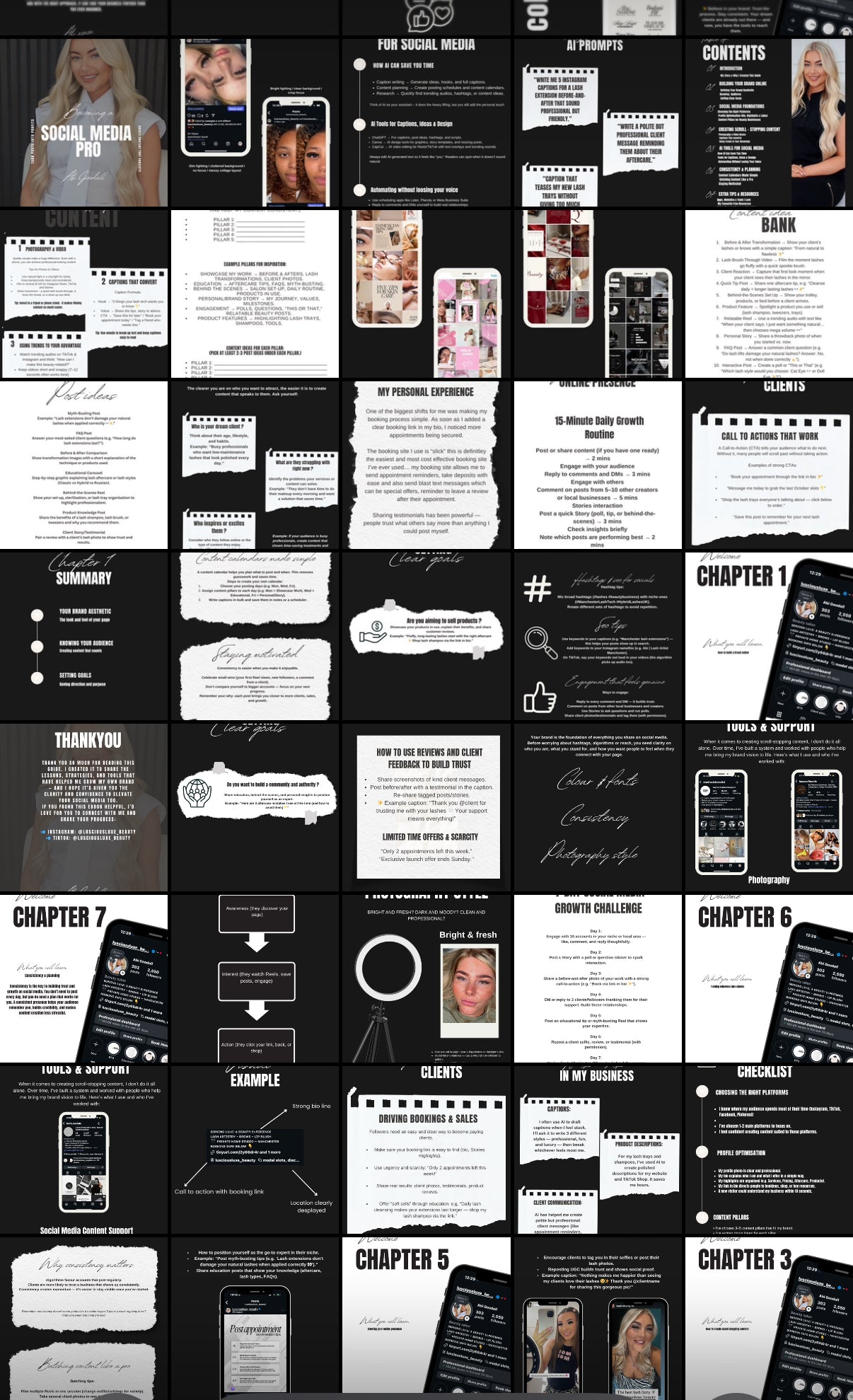 Booked & Busy with socials ebook